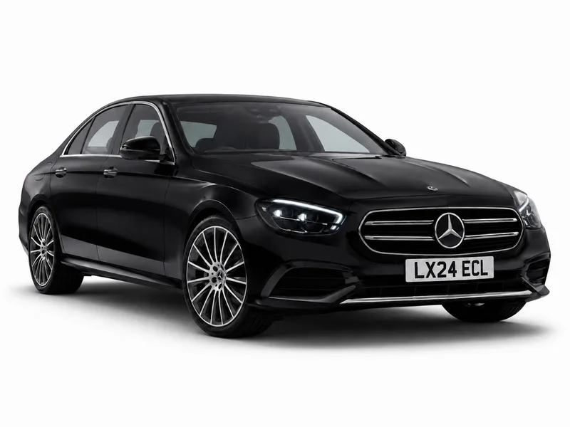 Mercedes E-Class executive · black